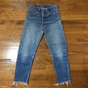 SOLD Vintage Levi’s 501 jeans size 24/25